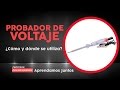 PROBADOR DE VOLTAJE /12 volts Lámpara / CORRECTO USO