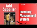#10 How to add supplier data into database in Laravel 12 | Laravel 12 - Inventory Management System