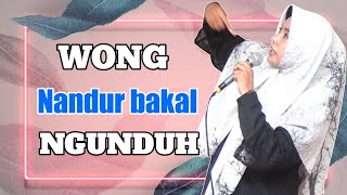 WONG NANDUR BAKALE NGUNDUH | Ceramah Ngapak Lucu Ustadzah Mumpuni Handayayekti S.Sos TERBARU 2022