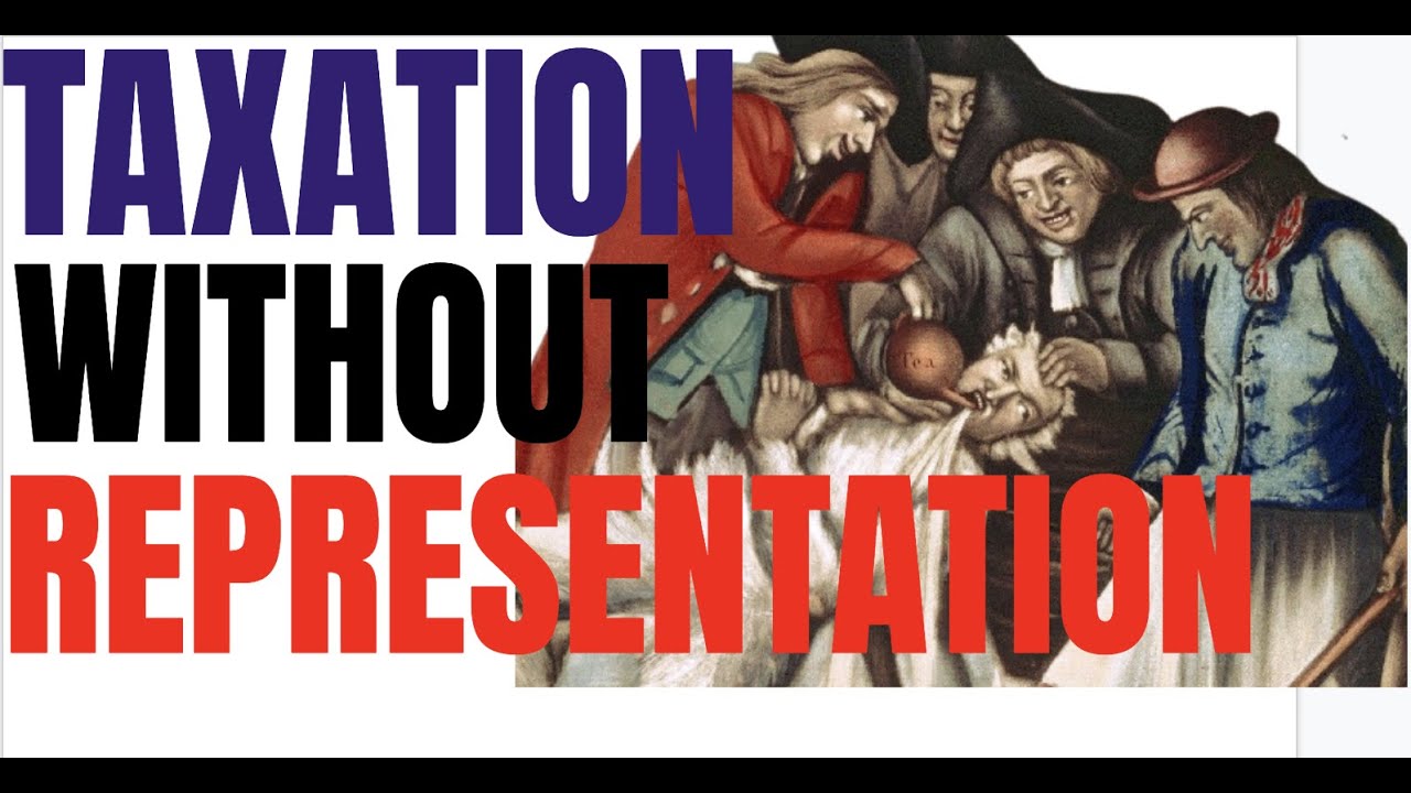 Taxation Without Representation (APUSH 3.3, Period 3)
