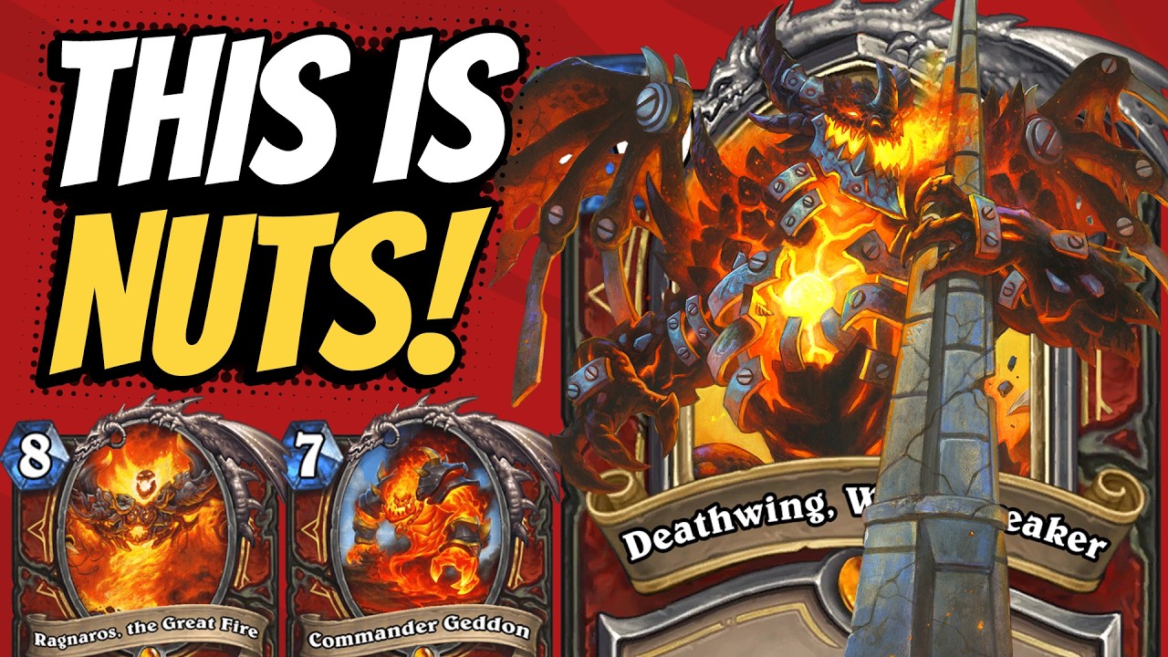 DEATH BY FIRE. Deathwing Warrior seems scary strong!!