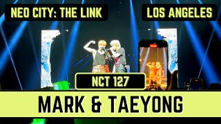 NCT 127 Mark & Taeyong 'The Himalayas' - Neo City The Link LA Los Angeles #nct #nct127 #neocity