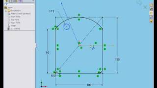solidworks Sketch Construction Geometry