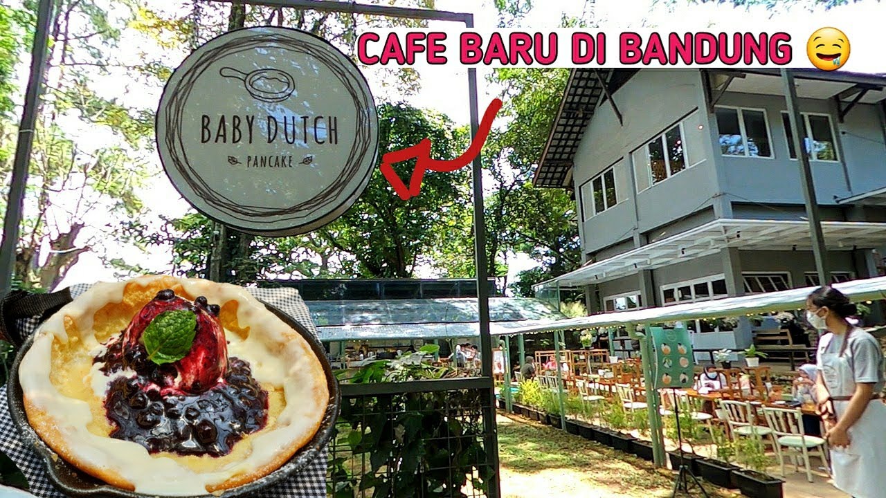 Cafe Baby Dutch Pancake di Cimbuleuit Bandung Pancake nya Enak Banget