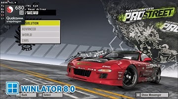 Winlator 8.0 | NEED FOR SPEED: PROSTREET | Snapdragon 680