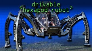 World's Biggest Drivable Hexapod Robot - Computerphile