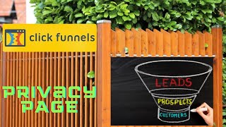 Datos How To Create A Privacy Policy In ClickFunnels Actualización