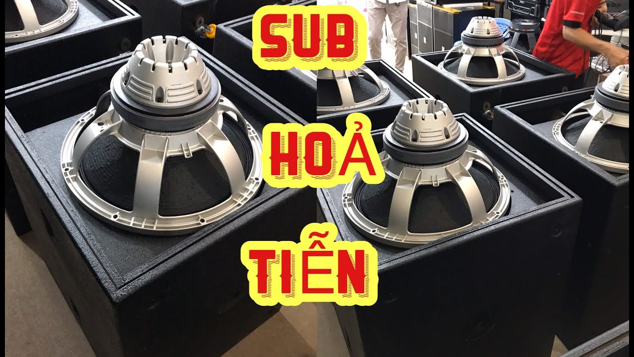 Test công suất loa sub đơn 50 Hỏa Tiễn coil 110 - SUB KHỦNG - ÂM THANH BẠO LỰC ( Giá 8 triệu/ cặp).