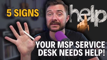 🔍 5 Signs your #MSP Help Desk Needs Help! 🛠️