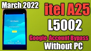 itell A25 google account |itel l5002 hard reset |2022-Sabri Mobile