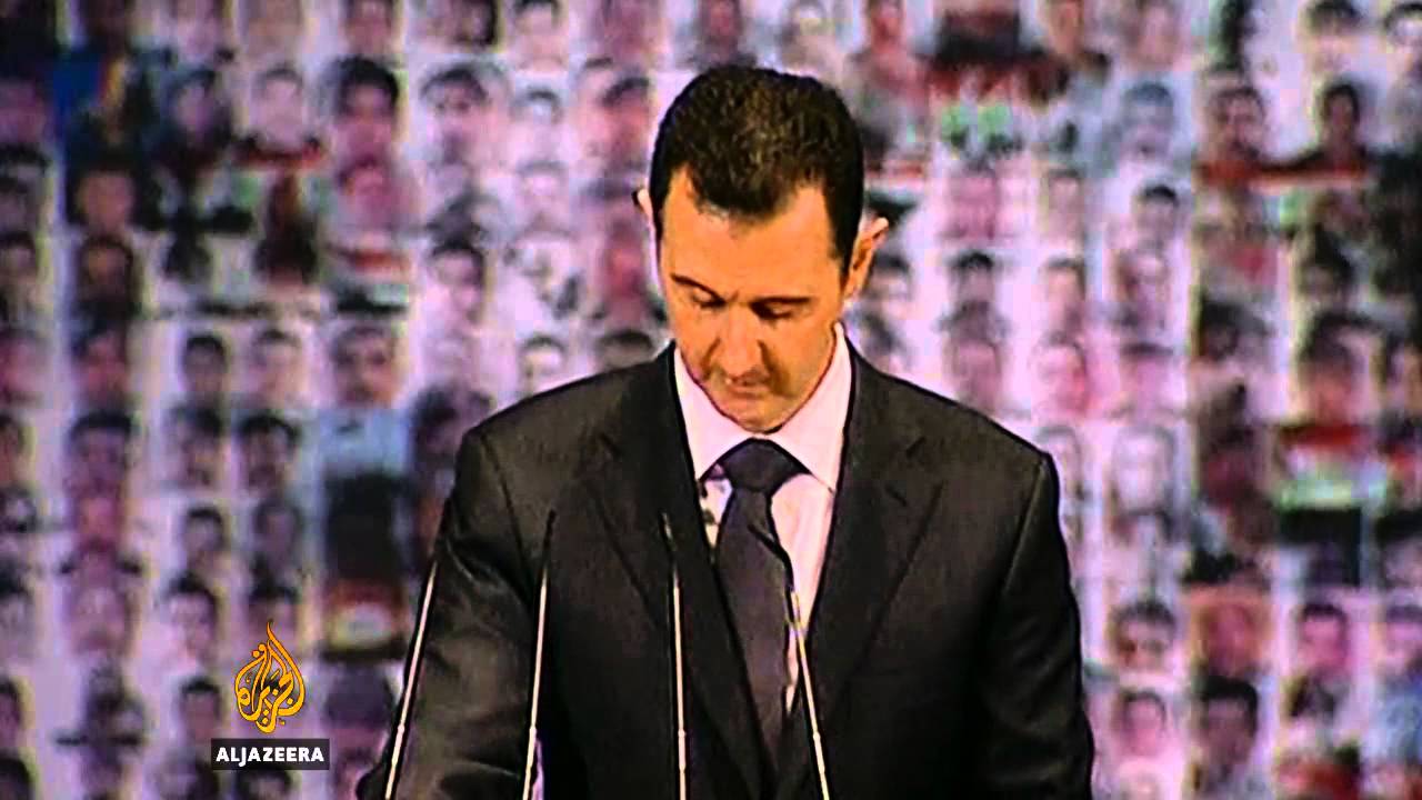 الرئيس السوري يلقي خطاباً للأمة - قناة الجزيرة البلقان