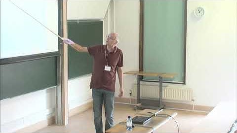 Prof. Michal Kocvara | Nonlinear Semidefinite Optimization II