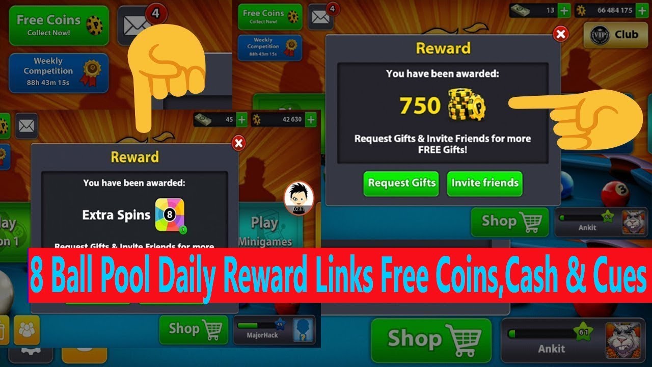 Get Free 8 Ball Pool Cash and Coins Cheats | 100% working ...