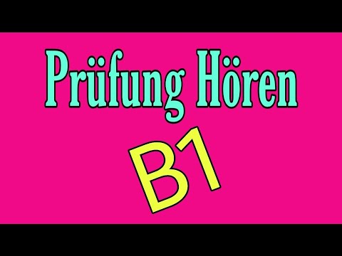 смотрите сегодня Modelltest 5 B1 Zertifikat Hörverstehen Deutsch