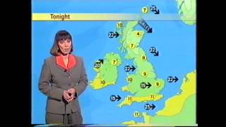 BBC Weather 31st October 1996