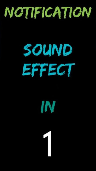 Notification Sound Effect 1080p MUX