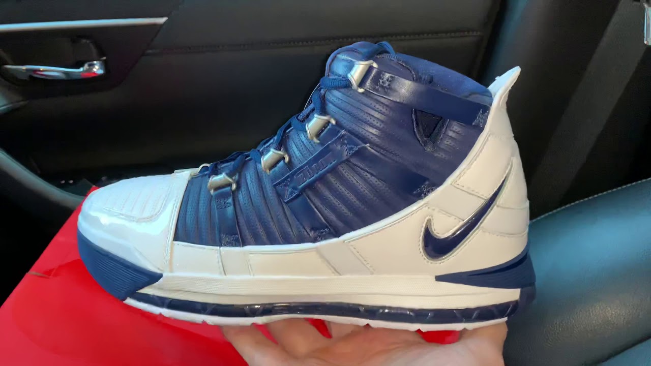 lebron 3 blue and white