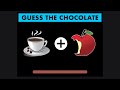 Guess the Chocolate / Guess the Chocolate with a Emoji’s