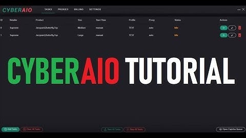 Cybersole/CyberAIO Bot Supreme Demo Setup with Proxies (Auto checkout tutorial)