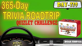 DAY 339 - Quizlet Challenge - a Robin and Joe Trivia Quiz ( ROAD TRIpVIA- Episode 1359 )