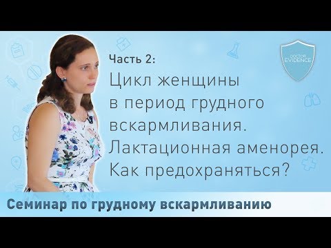 Цикл женщины в период грудного вскармливания. Лактационная аменорея.Как предохраняться?