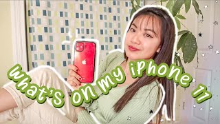 What&#39;s on my iPhone 11 2020 | minimalist aesthetic + best editing apps youtubers use