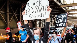 NEW YORK, May 30, 2020 Brooklyn Bridge U.S. NY PROTEST