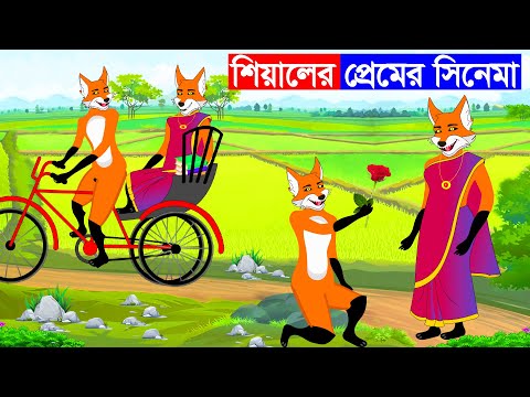 শিয়ালের প্রেম কাহিনী | শিয়ালের গল্প | Fox Cartoon | Bangla Cartoon | Rupkothar Golpo | Fairy Tales