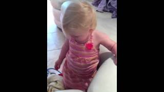 Valentina Playing And Making A Mess