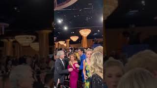 Joe Alwyn with Taylor Swift at Golden Globe Awards