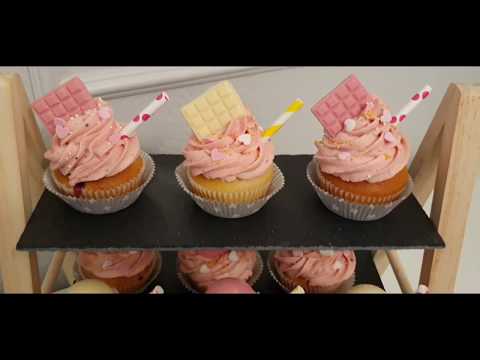 Video: Pembe Kremalı Muffin