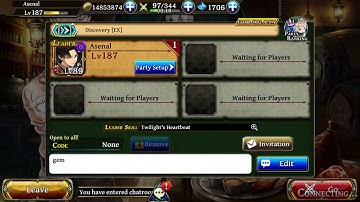 The Alchemist Code [ Magni Historia ] Discovery Multiplayer one minute Clear