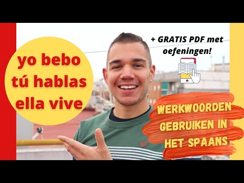 Werkwoorden in het Spaans + gratis PDF - makkelijk Spaans leren! Gratis Spaans les voor beginners