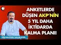 Anketlerde Düşen AKP’nin 5 Yıl Daha İktidarda Kalma Planı!