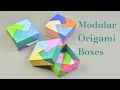 Origami Boxes Tomoko Fuse Tutorial