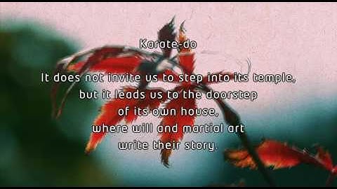 The path of empty hand