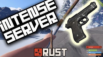 THE MOST INTENSE SERVER! Rust Solo Survival Gameplay #37