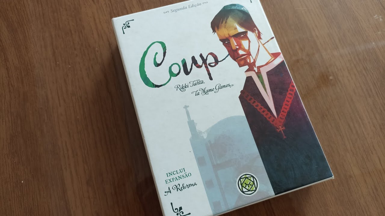 Coup + Expansão A Reforma - Jogo de Cartas (Boardgame) - GROK