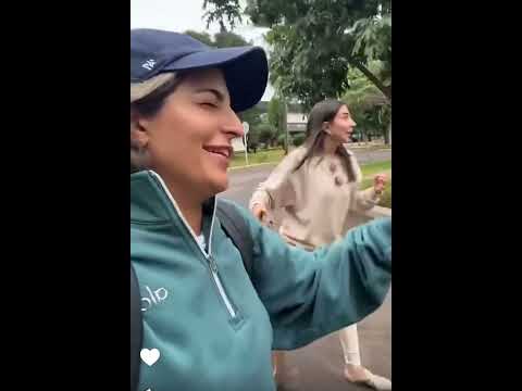 ايمان فيصل و رندا حجاج صدموو الحمار