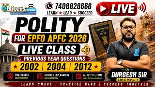 Live August 16 | PYQ 2002, 2004, 2012 | MAY | BY Durgesh Sir screenshot 2