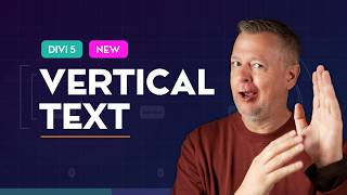 Vertical Text Direction, New Divi 5 Feature | WordPress 2026