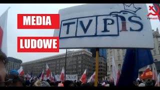 T Dziennik Telewizyjny - - Media Ludowe - Demonstracja Kod Pod Tvp - Ekskluzywnie Jacek Kurski