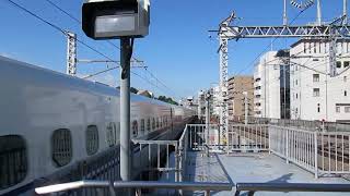 JR東海　Ｎ７００系　発車　新横浜駅