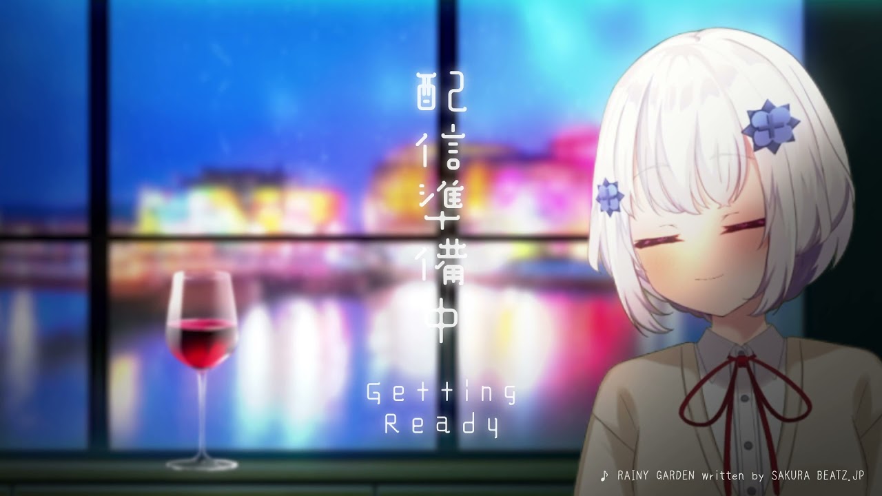 フリー素材 お洒落な窓景色用イラスト素材 Vtuber サムネイル 動画 うさねこメモリー Booth