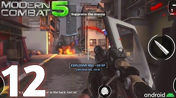 CHAPTER 3 : DOWNTOWN – GETAWAY || MODERN COMBAT 5: BLACKOUT || ANDROID WALKTHROUGH GAMEPLAY