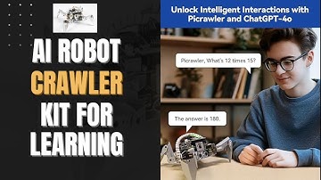 SunFounder PiCrawler AI Robot Kit Review, ChatGPT Enabled, Voice Command, App Control, Camera 🔥