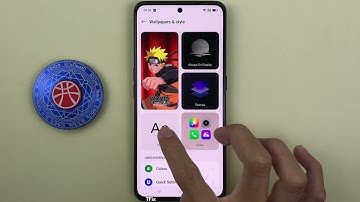 How to change font, font size on Realme GT Neo 3 Android 14