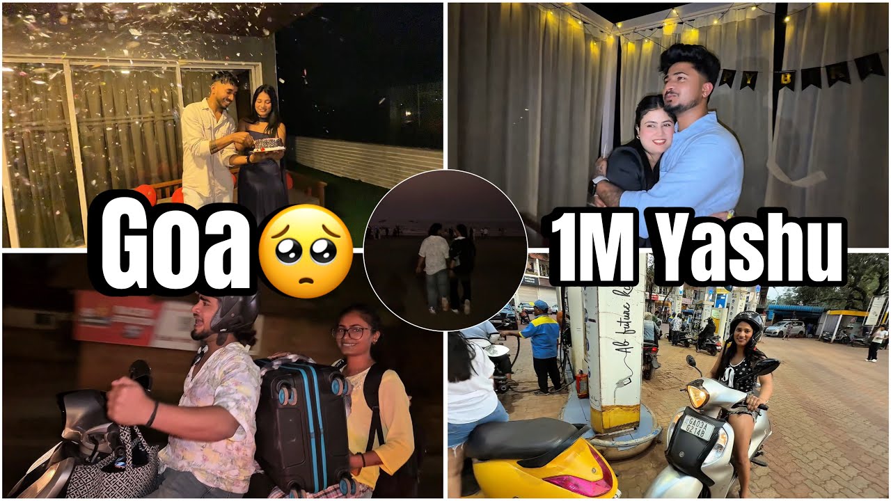 GOA ME 1M HO GAYE YASH KE ❤️😍 || FULL ON MASTI ❤️ #vlog #viralvideo 