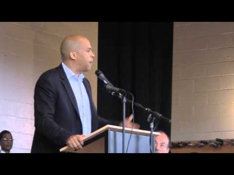 Cory Booker at the "Get Out The Vote" Rally For OBAMA/BIDEN in Asbury Park, NJ