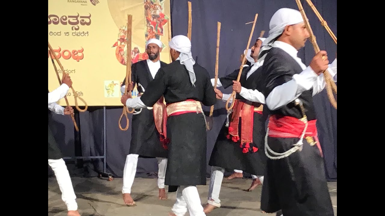 Kodagu Dance, Huttari Dance, Huttari Kolata, Harvest Festival, Folk